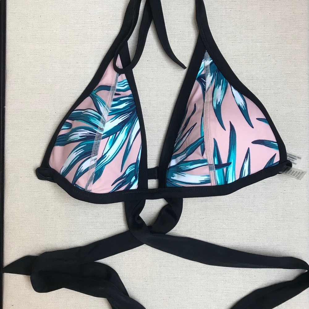 PINK bathing suit top